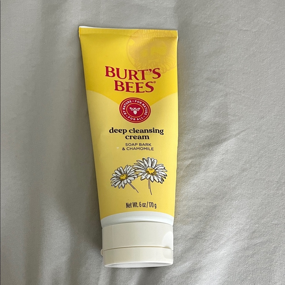Burt's Bees Yellow Deep Cleansing Cream with Chamomile